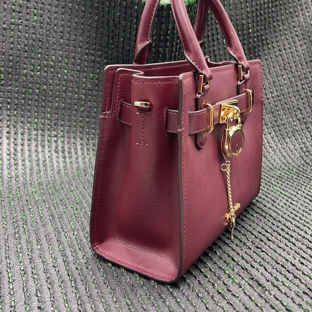 Michael Kors Hamilton Small Satchel Shoulder Crossbody Bag